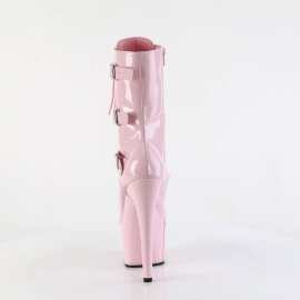Pleaser ADORE-1043 Bottines à plateforme Vernis Rose EU-36/US-6