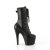 Pleaser ADORE-1043 Bottines à plateforme Cuir synthétique Noir EU-35/US-5