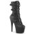 Pleaser ADORE-1046 Bottines à plateforme Cuir synthétique Noir EU-40/US-10
