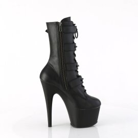 Pleaser ADORE-1046 Bottines à plateforme Cuir synthétique Noir EU-37/US-7