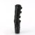 Pleaser ADORE-1046 Bottines à plateforme Cuir synthétique Noir EU-37/US-7