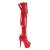 Pleaser ADORE-3000 Bottes cuissardes à plateforme Vernis Rouge EU-40/US-10