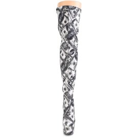 Pleaser ADORE-3000DP Bottes cuissardes à...