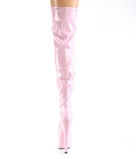 Pleaser ADORE-3000HWR Bottes cuissardes à plateforme Holo Rose EU-40/US-10