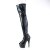 Pleaser ADORE-3011HWR Bottes cuissardes à plateforme Holo Noir EU-42/US-12