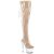 Pleaser ADORE-3019C Bottes cuissardes à plateforme Transparent EU-37/US-7