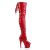 Pleaser ADORE-3063 Bottes cuissardes à plateforme Vernis Rouge EU-38/US-8