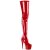 Pleaser ADORE-4000 Bottes cuissardes à plateforme Vernis Rouge EU-35/US-5