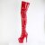 Pleaser ADORE-4000 Bottes cuissardes à plateforme Vernis Rouge EU-35/US-5