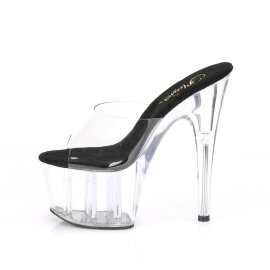 Pleaser ADORE-701 Mules à plateforme Transparent EU-38/US-8