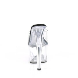 Pleaser ADORE-701 Mules à plateforme Transparent EU-38/US-8