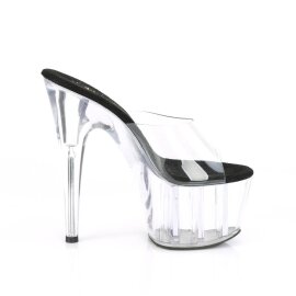 Pleaser ADORE-701 Mules à plateforme Transparent EU-38/US-8