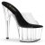 Pleaser ADORE-701 Mules à plateforme Transparent EU-38/US-8
