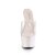 Pleaser ADORE-701HMG Mules à plateforme Paillettes Transparent Rose EU-35/US-5