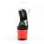Pleaser ADORE-708 Sandales à plateforme Chrome Transparent Rouge EU-40/US-10