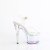 Pleaser ADORE-708HT Sandales à plateforme Fumée Transparent EU-37/US-7