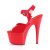 Pleaser ADORE-708N Sandales à plateforme Rouge EU-37/US-7