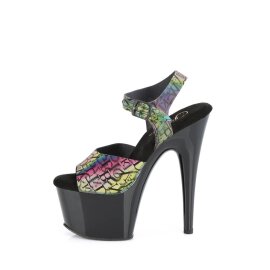 Pleaser ADORE-708N-LTP Sandales à plateforme Bigarré EU-35/US-5