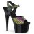 Pleaser ADORE-708N-LTP Sandales à plateforme Bigarré EU-37/US-7