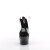 Pleaser ADORE-708SS Sandales à plateforme Paillettes Transparent Noir EU-35/US-5