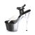 Pleaser ADORE-708T-1 Sandales à plateforme Fumée Transparent Noir EU-40/US-10