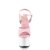 Pleaser ADORE-709 Sandales à plateforme Vernis Rose Blanc EU-35/US-5