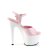 Pleaser ADORE-709 Sandales à plateforme Vernis Rose Blanc EU-35/US-5