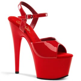 Pleaser ADORE-709 Sandales à plateforme Rouge...