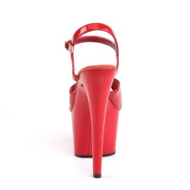 Pleaser ADORE-709 Sandales à plateforme Rouge EU-38/US-8
