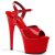 Pleaser ADORE-709 Sandales à plateforme Rouge EU-38/US-8