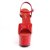 Pleaser ADORE-709 Sandales à plateforme Rouge EU-38/US-8