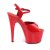 Pleaser ADORE-709 Sandales à plateforme Rouge EU-38/US-8