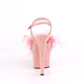 Pleaser ADORE-709F Sandales à plateforme Daim Rose EU-35/US-5