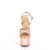 Pleaser ADORE-709HM Sandales à plateforme Holo Chrome Or Rose EU-36/US-6