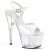 Pleaser ADORE-709HT Sandales à plateforme Holo Blanc Transparent EU-35/US-5