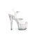 Pleaser ADORE-709HT Sandales à plateforme Holo Blanc Transparent EU-35/US-5