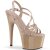 Pleaser ADORE-713 Sandales à plateforme Vernis Beige EU-37/US-7