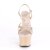 Pleaser ADORE-713 Sandales à plateforme Vernis Beige EU-37/US-7
