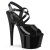 Pleaser ADORE-724 Sandales à plateforme Vernis Noir EU-35/US-5