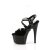 Pleaser ADORE-724 Sandales à plateforme Vernis Noir EU-38/US-8
