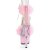 Pleaser ADORE-724F Sandales à plateforme Transparent Rose EU-35/US-5
