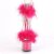 Pleaser ADORE-724F Sandales à plateforme Transparent Rose EU-35/US-5