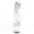 Pleaser ADORE-724RS Sandales à plateforme Strass Transparent EU-35/US-5