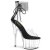 Pleaser ADORE-724RS Sandales à plateforme Strass Transparent EU-37/US-7
