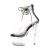 Pleaser ADORE-724RS Sandales à plateforme Strass Transparent EU-38/US-8
