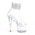 Pleaser ADORE-724RS-02 Sandales à plateforme Strass Transparent EU-35/US-5