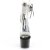 Pleaser ADORE-727RS Sandales à plateforme Strass Transparent Noir EU-35/US-5