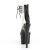 Pleaser ADORE-727RS Sandales à plateforme Strass Transparent Noir EU-35/US-5