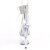 Pleaser ADORE-727RS Sandales à plateforme Strass Transparent Argent EU-35/US-5