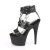 Pleaser ADORE-761 Sandales à plateforme Cuir synthétique Noir EU-35/US-5
